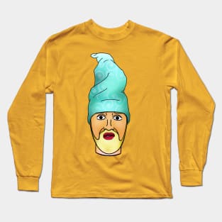 Wizard hat Lloyd Baxter face Long Sleeve T-Shirt